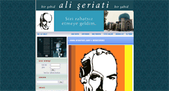 Desktop Screenshot of aliseriati.com